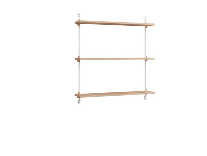 MOEBE Moebe wall shelving ws.85.1 Chêne-blanc