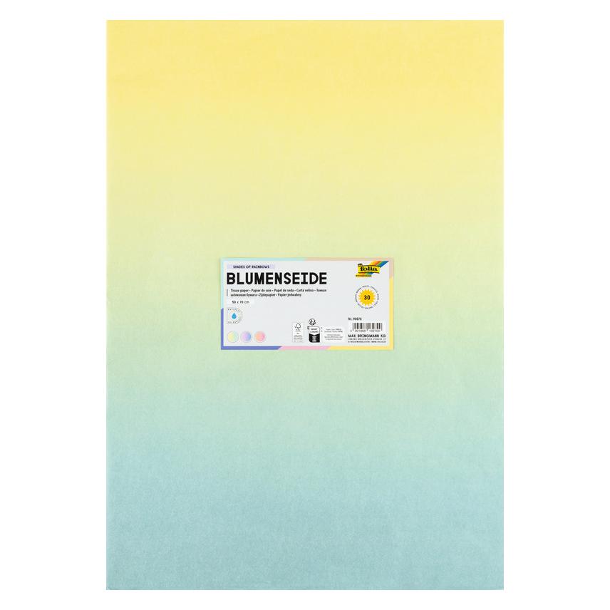 Folia Seidenpapier Rainbow mehrfarbig, 50,0 x 70,0 cm (20 g/m², 1x) (90078)