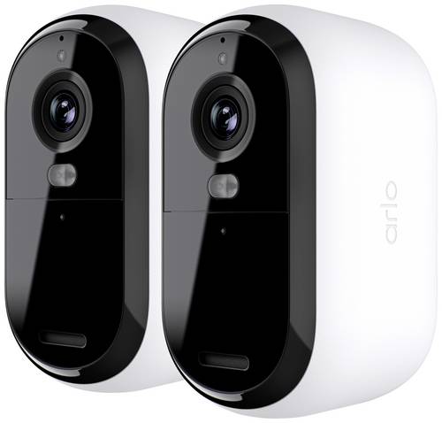 ARLO ESSENTIAL2 2K OUTDOOR CAMERA 2-PACK VMC3250-100EUS IP-Überwachungskamera-Set mit 2 Kameras 2688 x 1520 Pixel