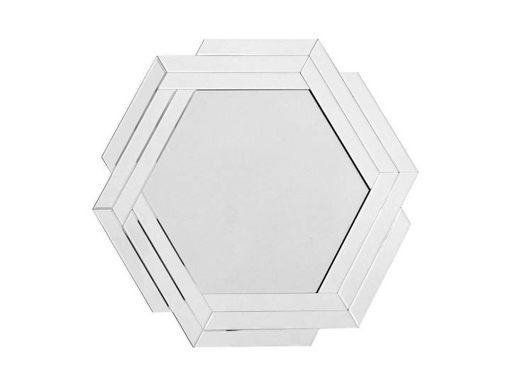 Wandspiegel Artemis 80x85 cm Metallrahmen Silberfarben