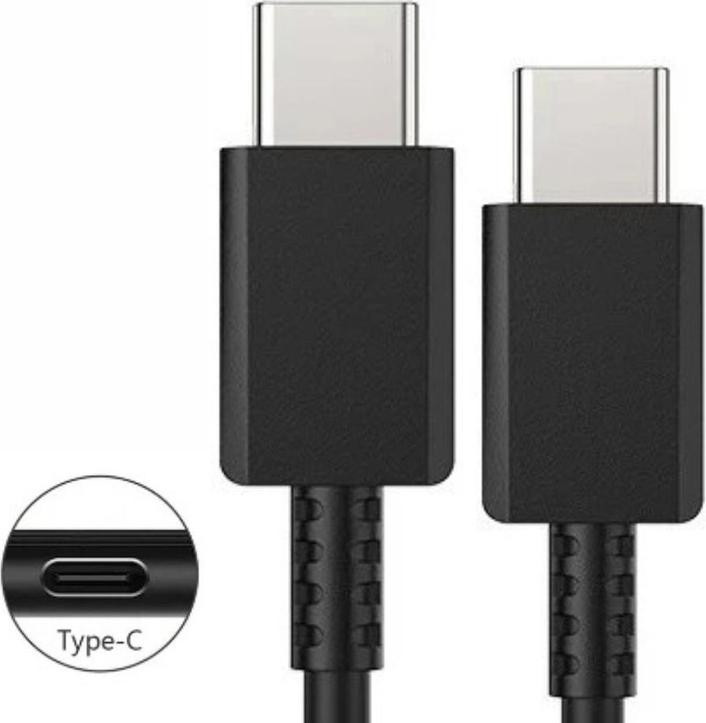 T-ProTek USB-C naar USB-C datakabel en oplaadkabel voor JBL Authentics 500, zwart