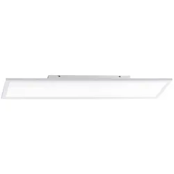 LED Panel, Deckenleuchte, weiß, 100x25 cm, dimmbar, Smart-Home