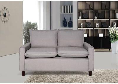 US Pride Furniture Blaire Fabric Modern Loveseat