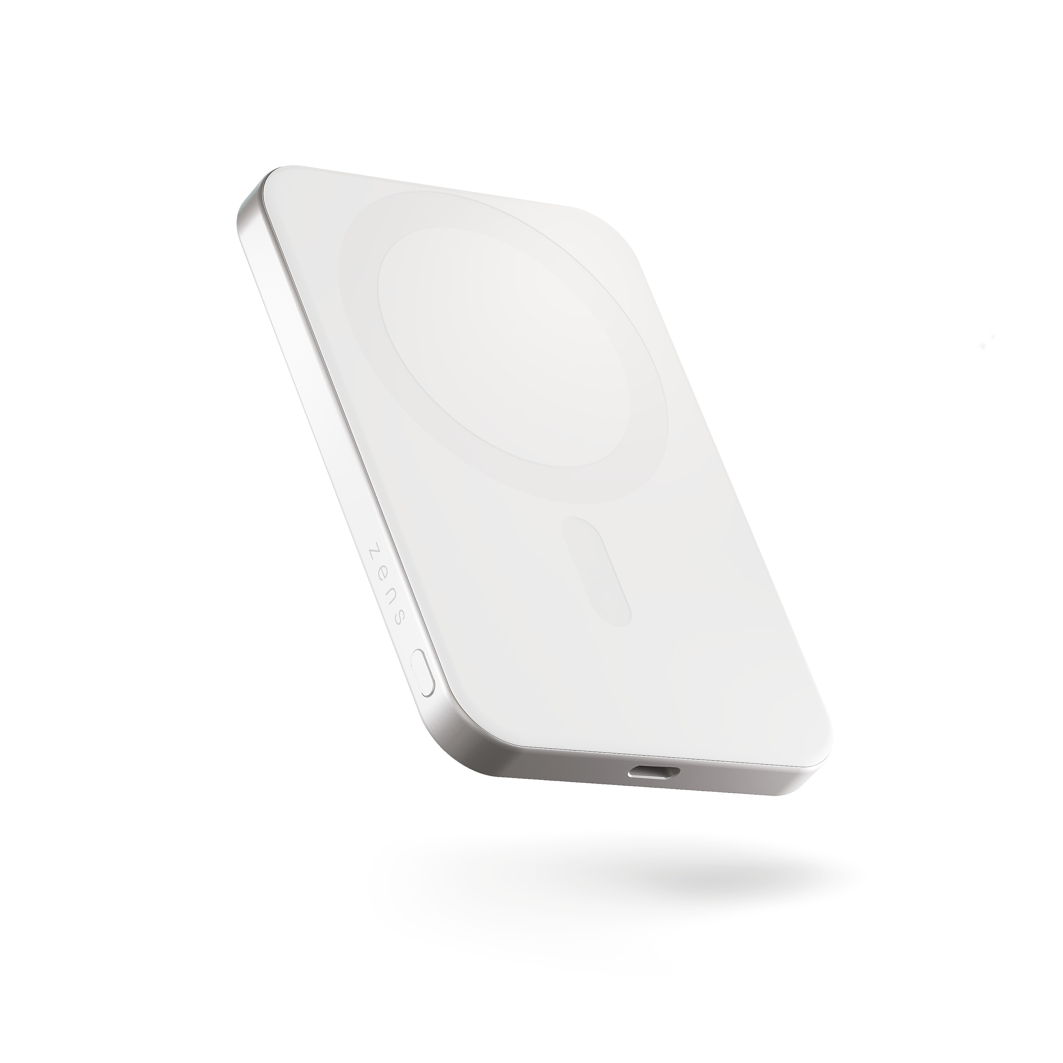 Zens Pro 1 Slim Powerbank 5000 mAh 15 Watt Weiß