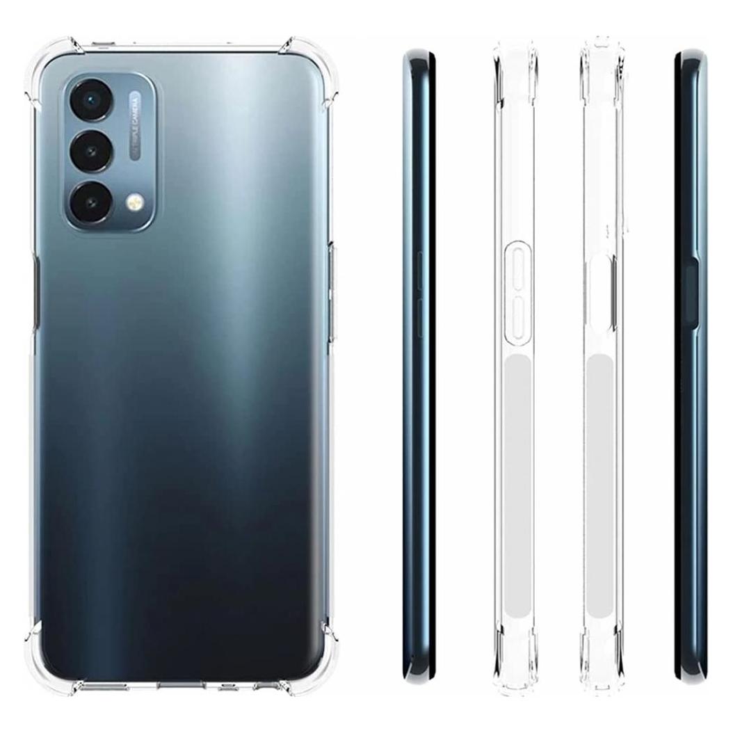 Screenguard OnePlus Nord N200 5G Hülle Crystal Soft Airbag Bumper (OnePlus Nord N200 5G) (00028839)