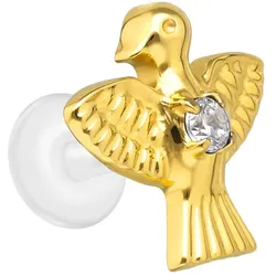 PTFE Labret mit Innengewinde + Titan-Aufsatz GEIER