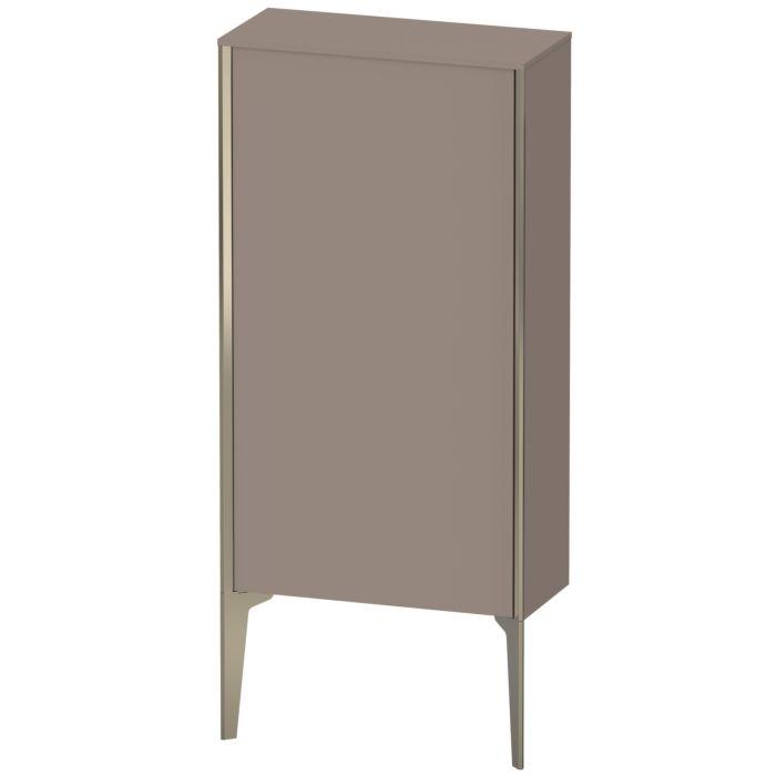 Duravit XViu Halbhochschrank XV1306LB143 50x24x89cm, champagner matt, Tür links, basalt matt