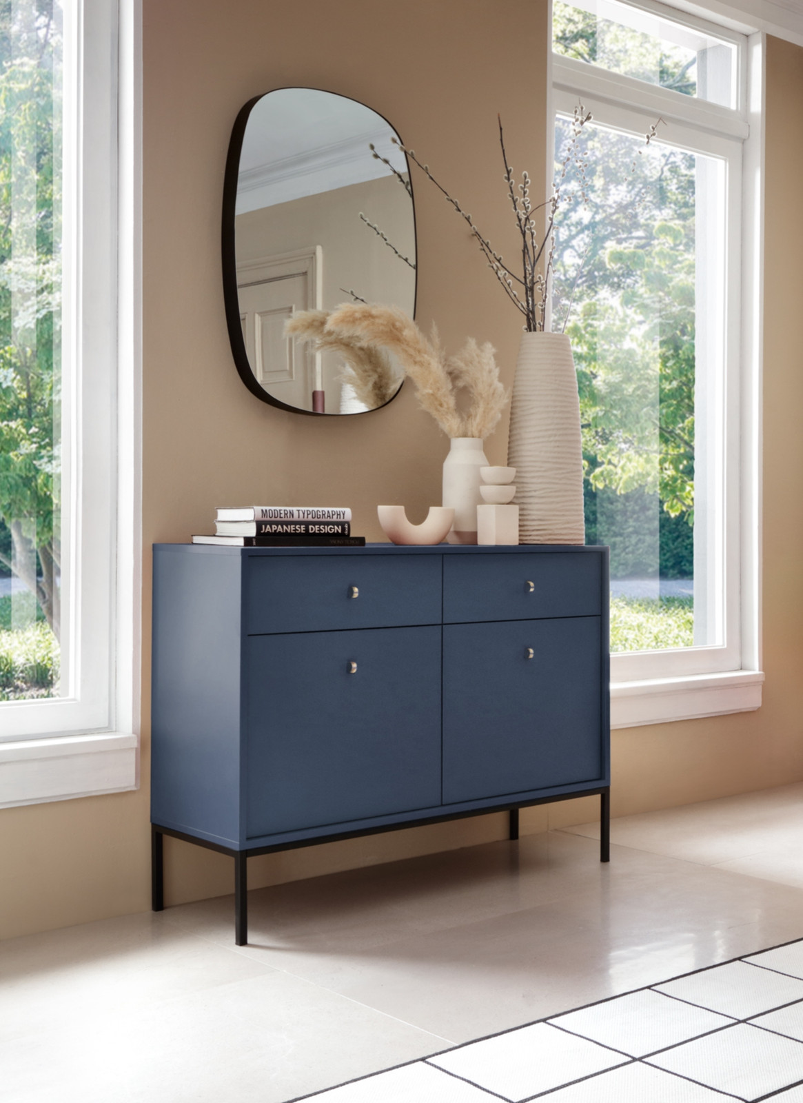 Minio Kommode 104 MINIMAL donkerblauw