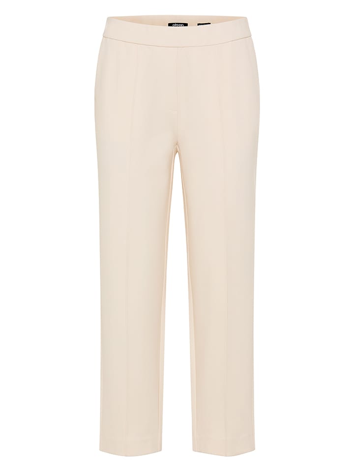 Olsen Stoffhose in Creme - 40