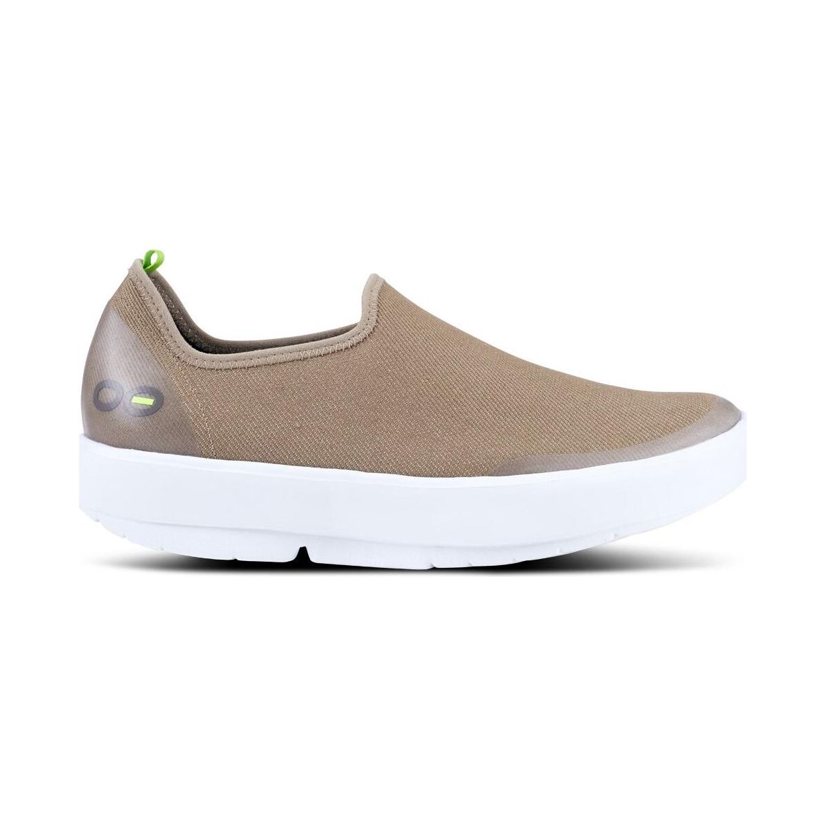 Oofos Oomg Low Canvas taupe (TAUPE) 37 5072TAUPEW6