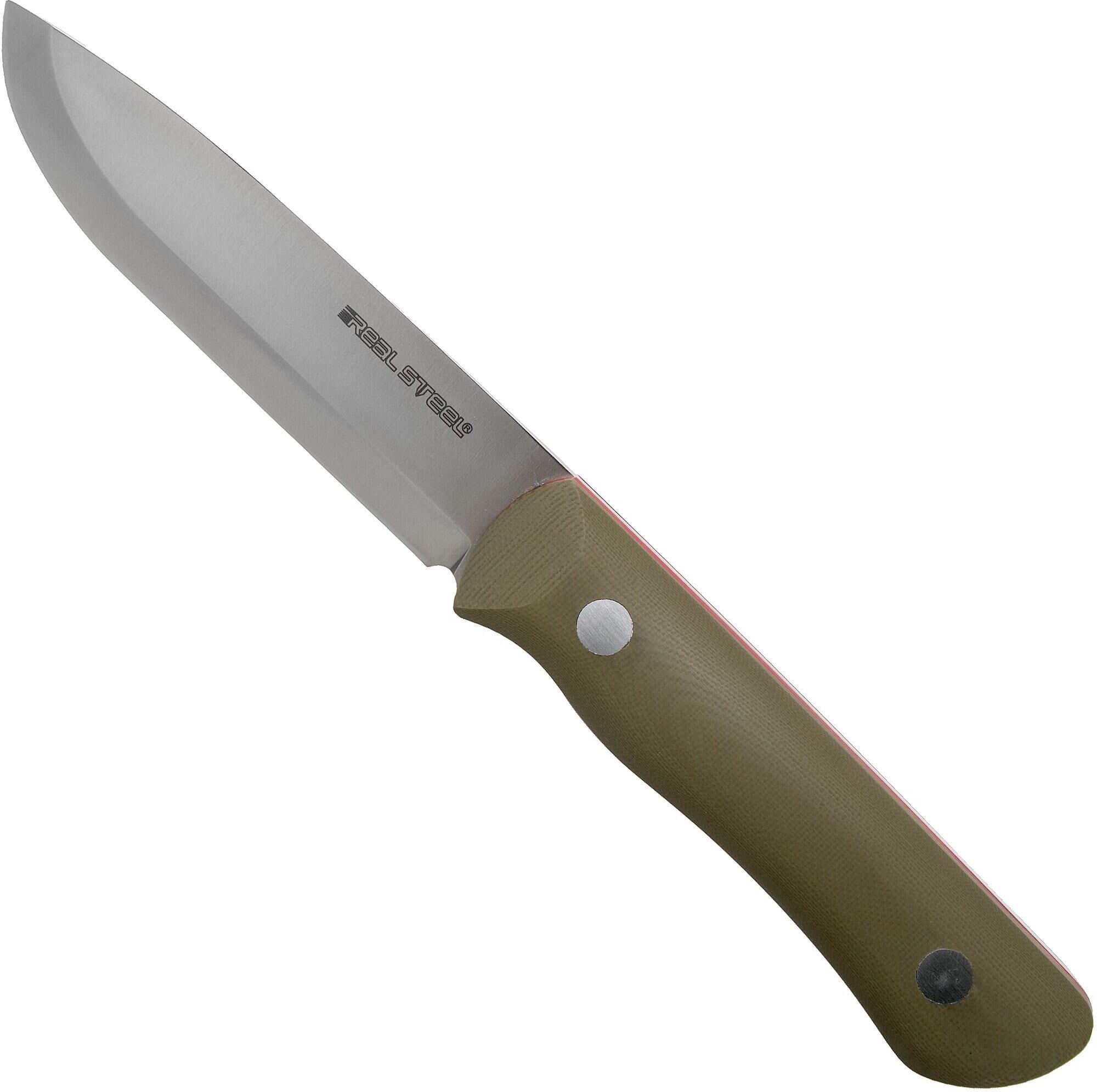 Real Steel Knives Real Steel Bushcraft III Scandi 3726 Coyote coltello bushcraft