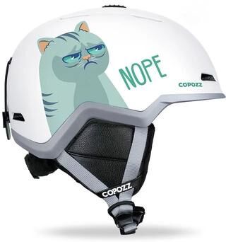 Uplift Essentials Winter Ski And Snowboard Safety Helmet For Adults And Kids Half Coverage Anti Impact Protective Helmet m cat