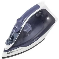Tefal Express Steam FV2837E0, Bügeleisen, Blau, Grau, Weiss