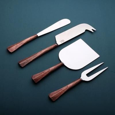 INOX artisans INOX Ridge Cheese Tools 4 Pc. Set