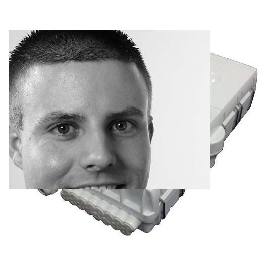Générique External fiber optic terminal box 16 fiber 12 SC-APC (Netzwerk Zubehör) (395532)