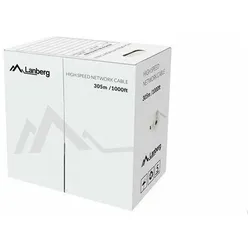 Lanberg Netzwerkkabel (U/UTP, CAT5e, 305 m), Netzwerkkabel