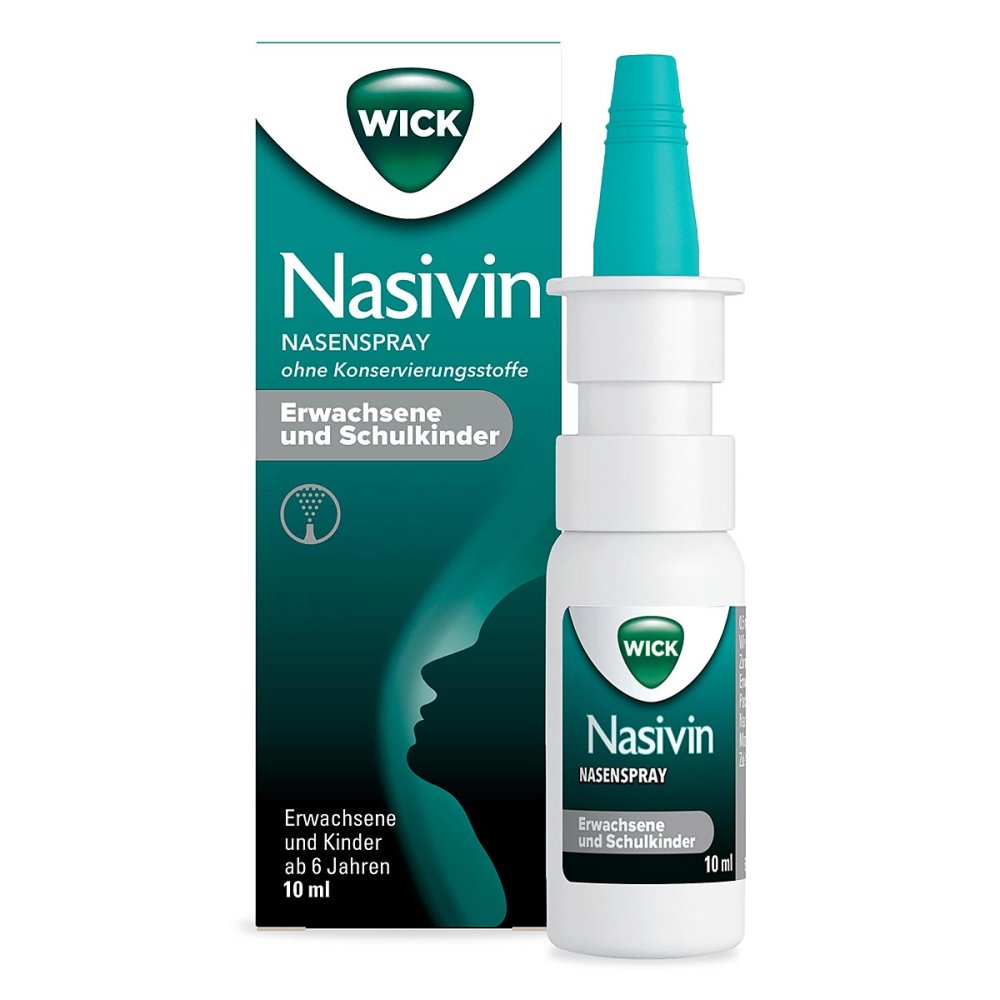 WICK Pharma - Zweigniederlassung der Procter & Gam Wick Nasivin Nasenspray o.K. Erwachsene/Schulkinder 19524036