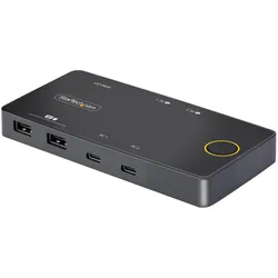 StarTech C2-H46-UC2-PD-KVM, KVM Switch, Schwarz