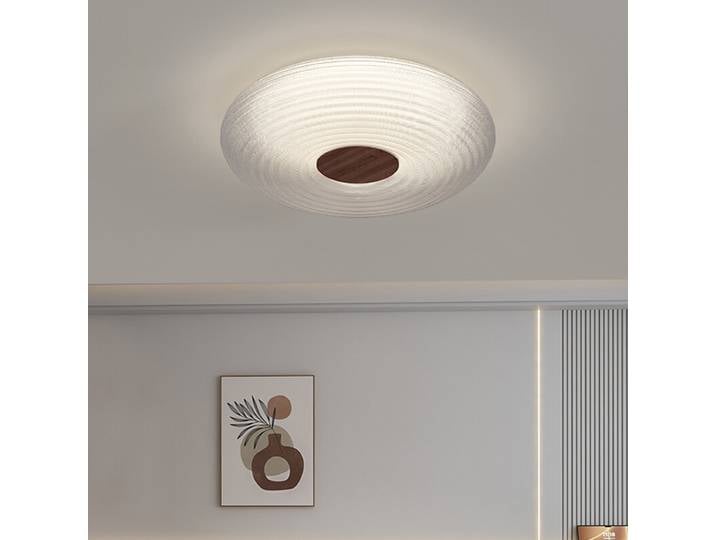 Noir blanc LED plafonnier carré chambre lampes salle d'étude salle à manger salon lustre Led plafonniers moderne décor à la maison