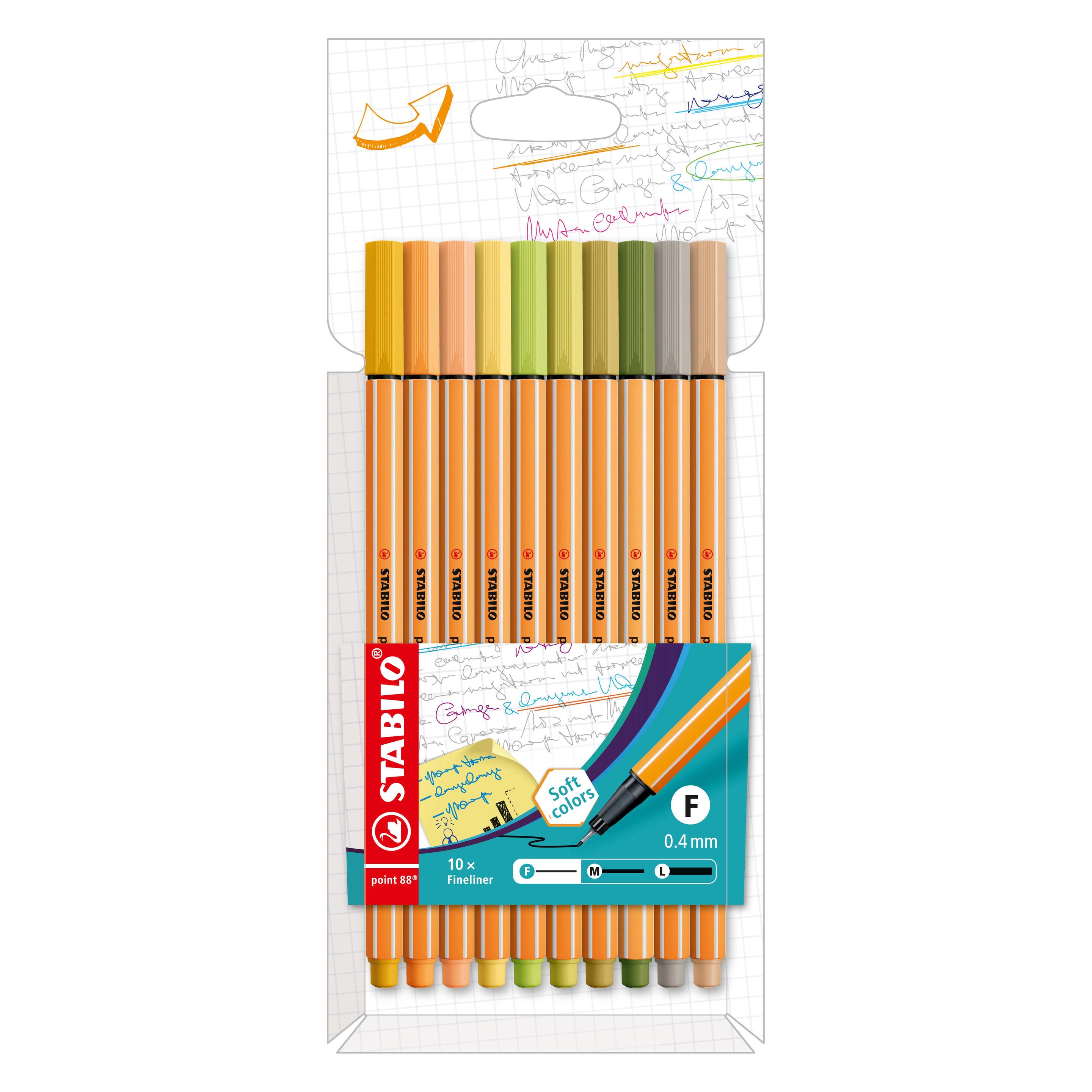 Stabilo point 88 Fineliner (10x) (8810-22-5)