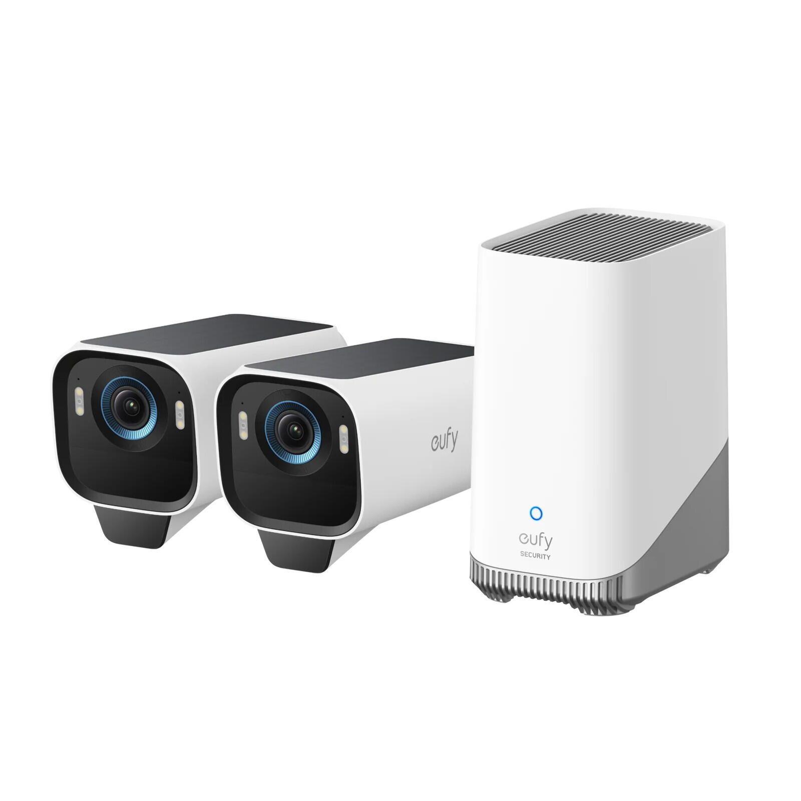eufy eufyCam S3 Pro 2‑Kamera‑Set T88923W1