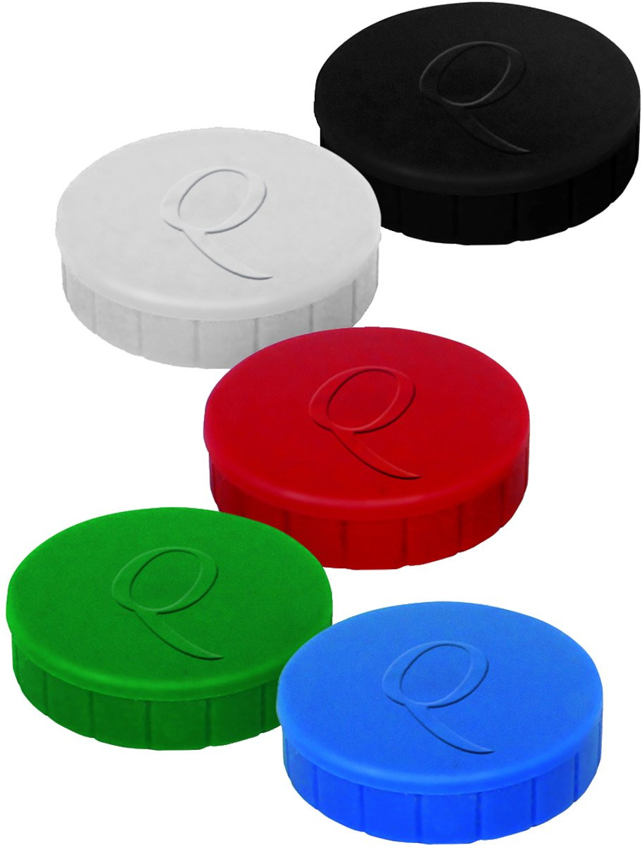 Quantore Magneet 20mm 300gram assorti 10 stuks