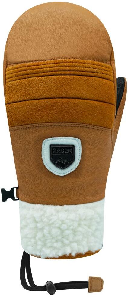 Racer  - 90 Leather Mitt Brown - S - Moufles