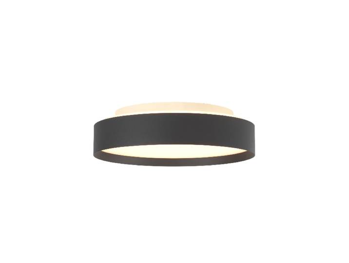 LED Design Deckenlampe Backlight Full Schwarz Halo Design