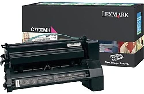 Lexmark C7700MH toner magenta XL