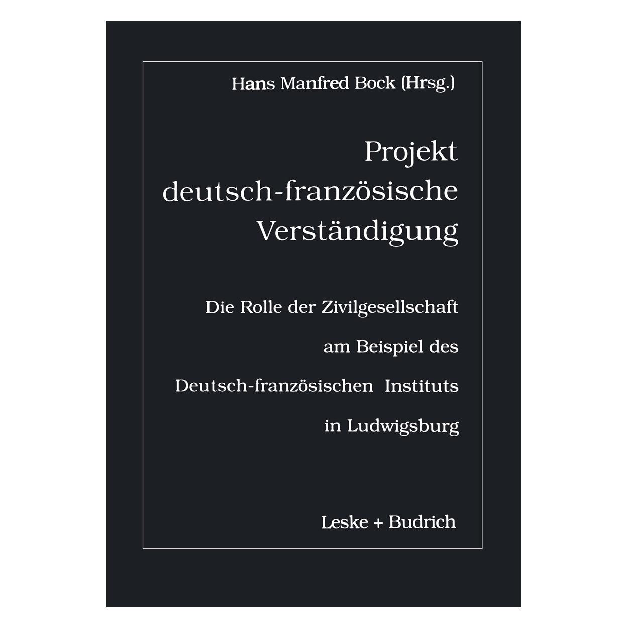 VS Projekt deutsch-französische Verständigung (Deutsch, Softcover) (7335810)