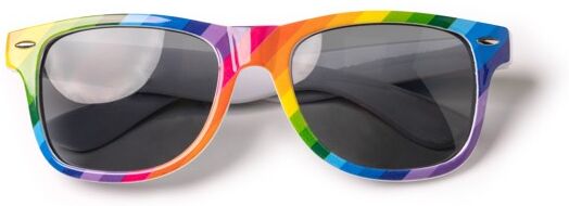Lunettes de soleil publicitaires à monture multicolore Daley TAILLE UNIQUE ADULTE MULTI COULEUR