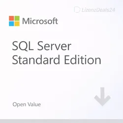 Microsoft SQL Server Standard | Open Value Lizenz | Professionelle Datenbankplattform