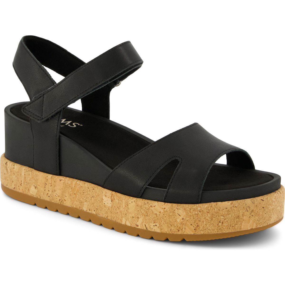 Toms Alana black leather 41 10023073-41