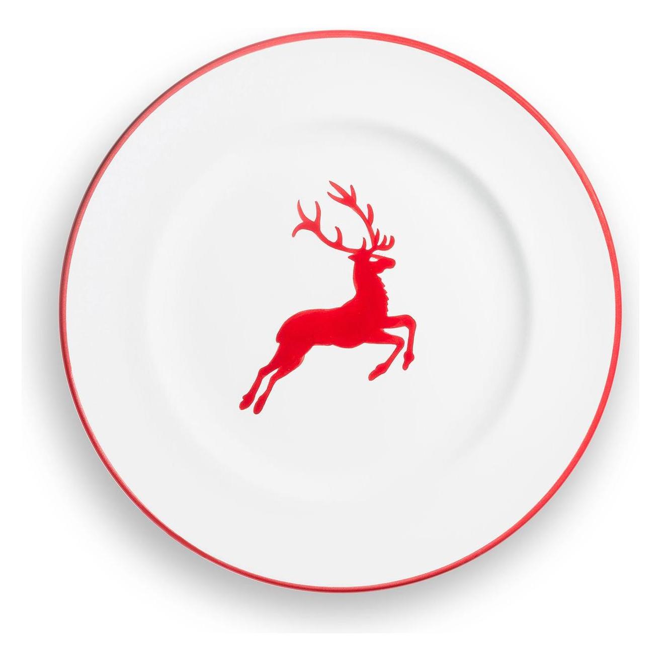 Gmundner Keramik Robinroter Hirsch Dessertteller Gourmet (Ø 22cm) (22 cm) (25476342)
