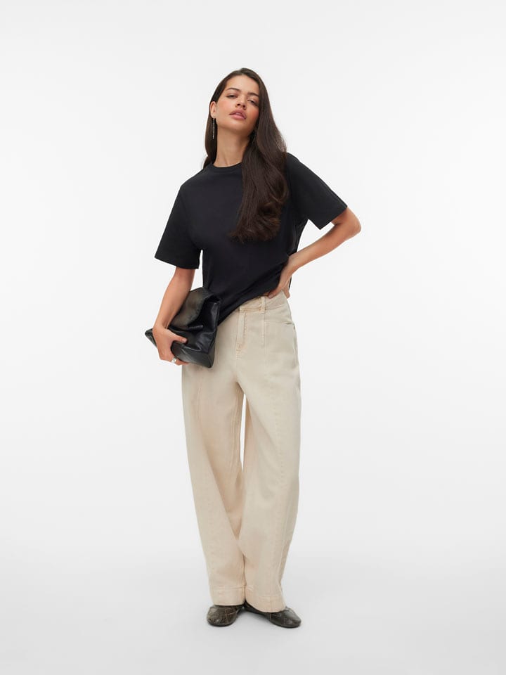 Vero Moda Shirt in Schwarz - M