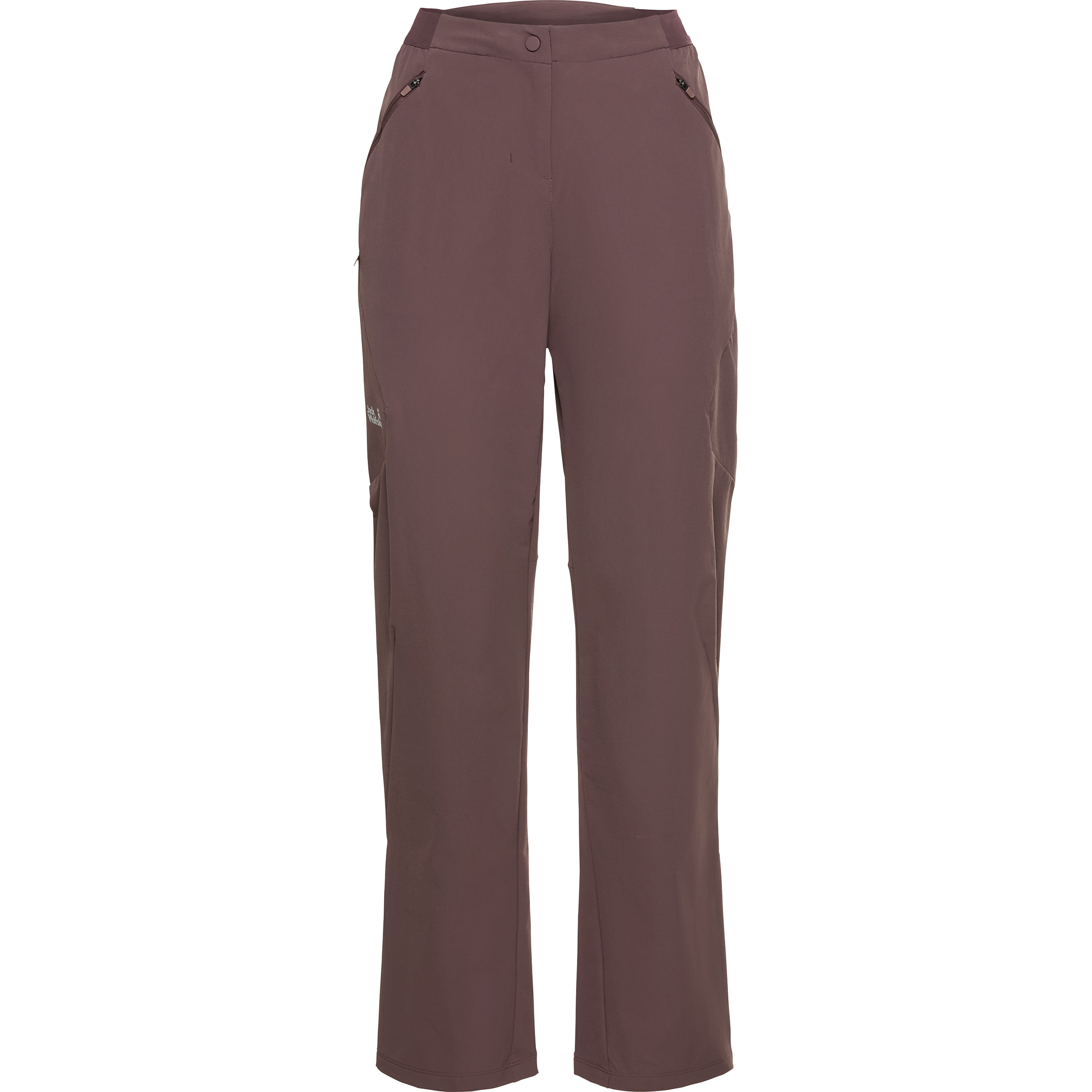 Jack Wolfskin Activate Flex Hose Damen Softshellhose braun Größe L Trekking Wasserabweisend Wasserabweisend