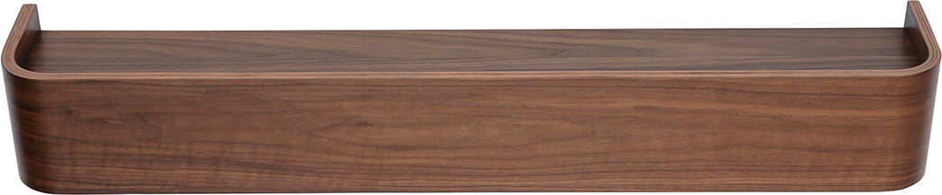 Miliboo Wandregal dunkles Nussbaumholz L90 cm HOPE