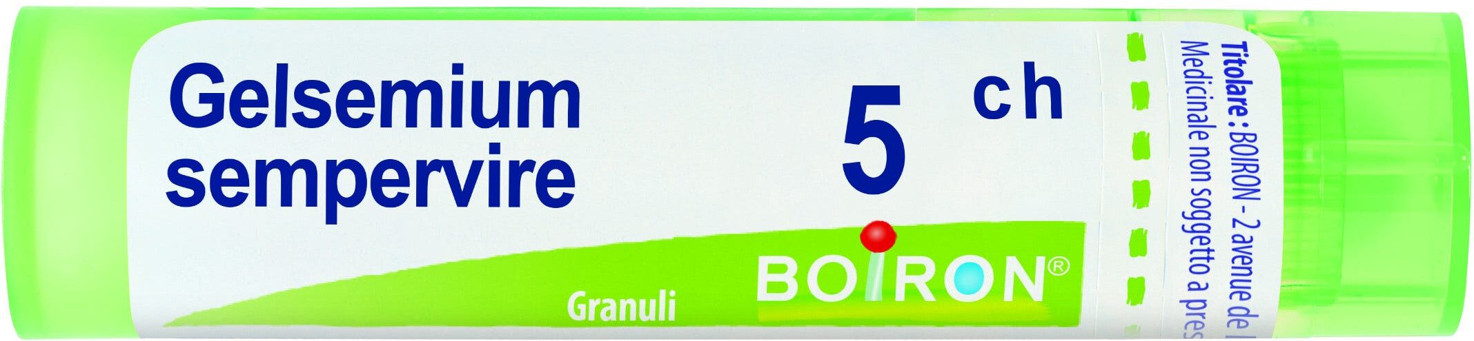 Boiron Gelsemium Semperv 5CH Granuli Tubo