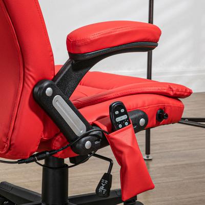 GREATPLANINC Massage Office Chair Ergonomic Chair with Vibration Points Heated Reclining Computer Chair Executive Chair Swivel Chair