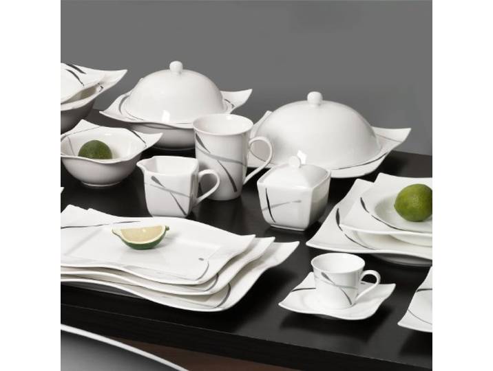 Ritzenhoff & Breker Dacapo Speiseteller-Set 6tlg. - Keramik, Klassisch, Dinner Plate Set