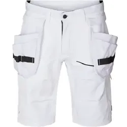Stretch Handwerker-Shorts "EVOLVE CRAFTSMEN" - C46 - Weiß