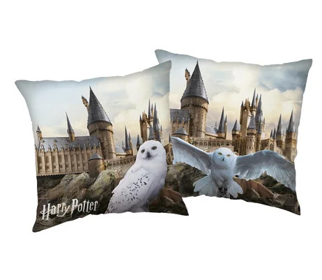 Harry Potter Hedwig sierkussen 40 x 40 cm