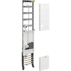 Hager, Systemstromversorgung, Komplettfeld univ.Z 1ZP/VT-4rh H1350mm ZH54C9N