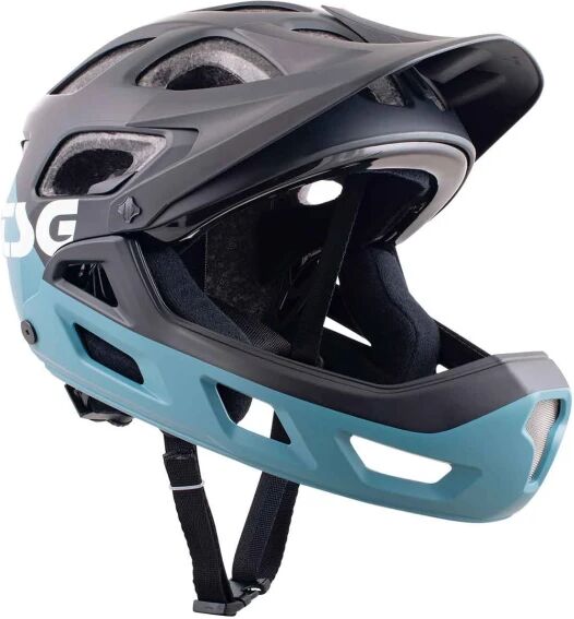 Helm TSG Seek Youth Graphic Design BMX Fullface (XXS/XS - Blau)