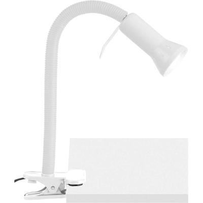 Brilliant Antony Klemmleuchte Energiesparlampe E14 40W Weiß