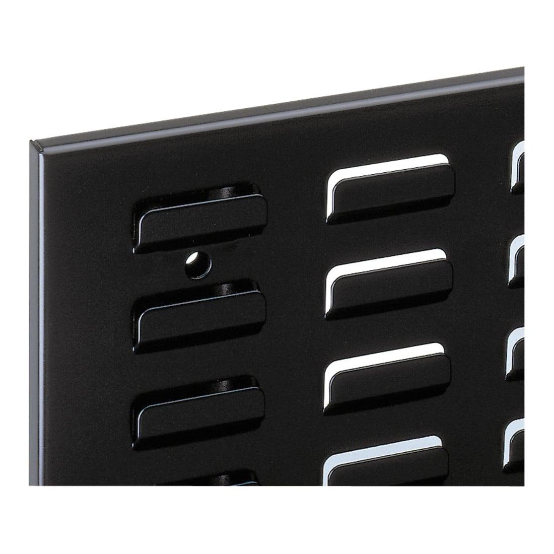 Kappes Schlitzplatte RasterPlan RAL 9005 B500 x H450 mm Breitformat (4202.00.0515)