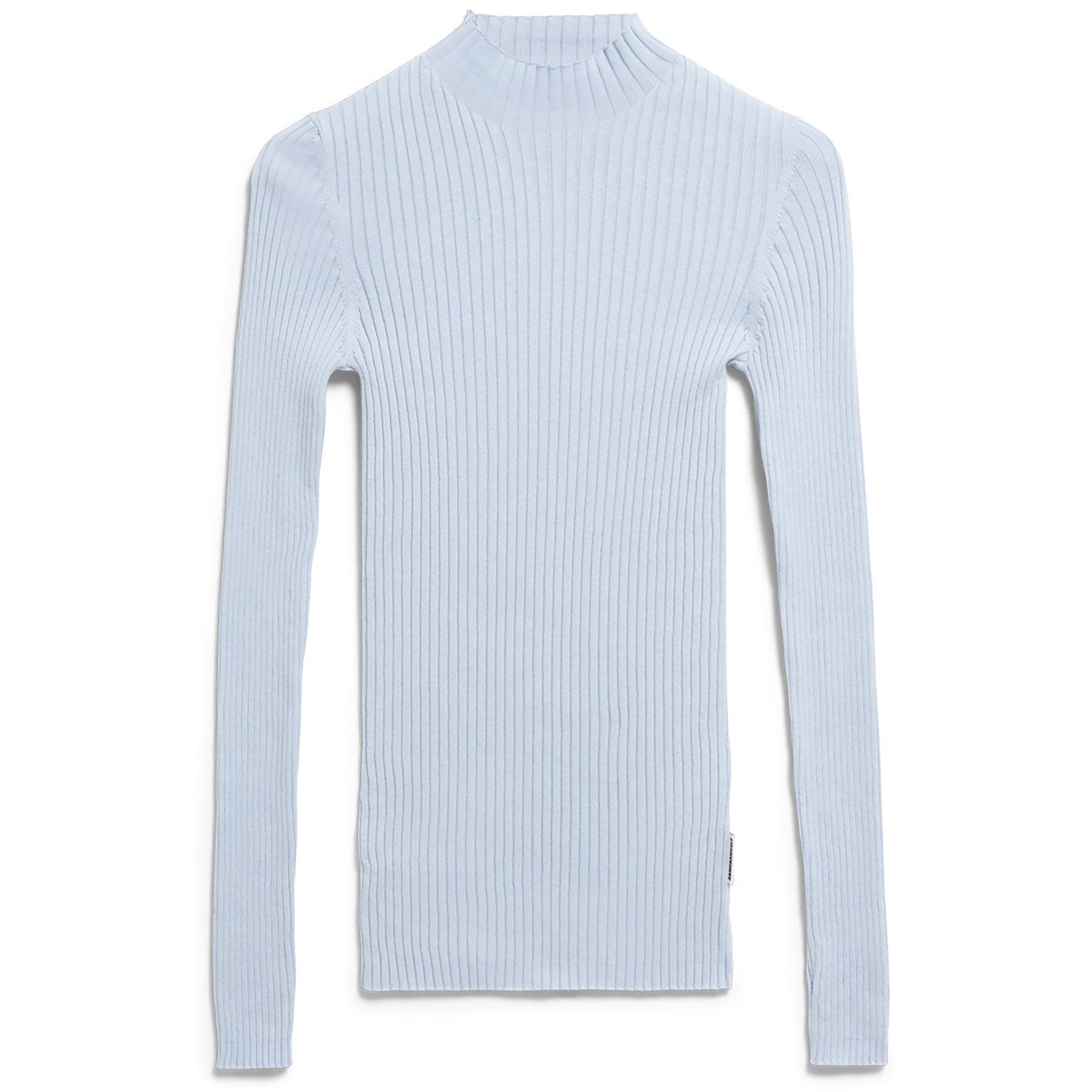 Armedangels Alaania Damen Longsleeves blau Größe S Lifestyle Hautfreundlich