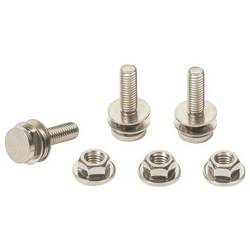 ABN Y20N100 Zähler-Befestigungsschraubensatz_100er 3x M5x20mm mit Mutter (100er Set) Befestigungsschraube 100 St.
