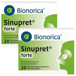 Sinupret forte Doppelpack 2X20 St
