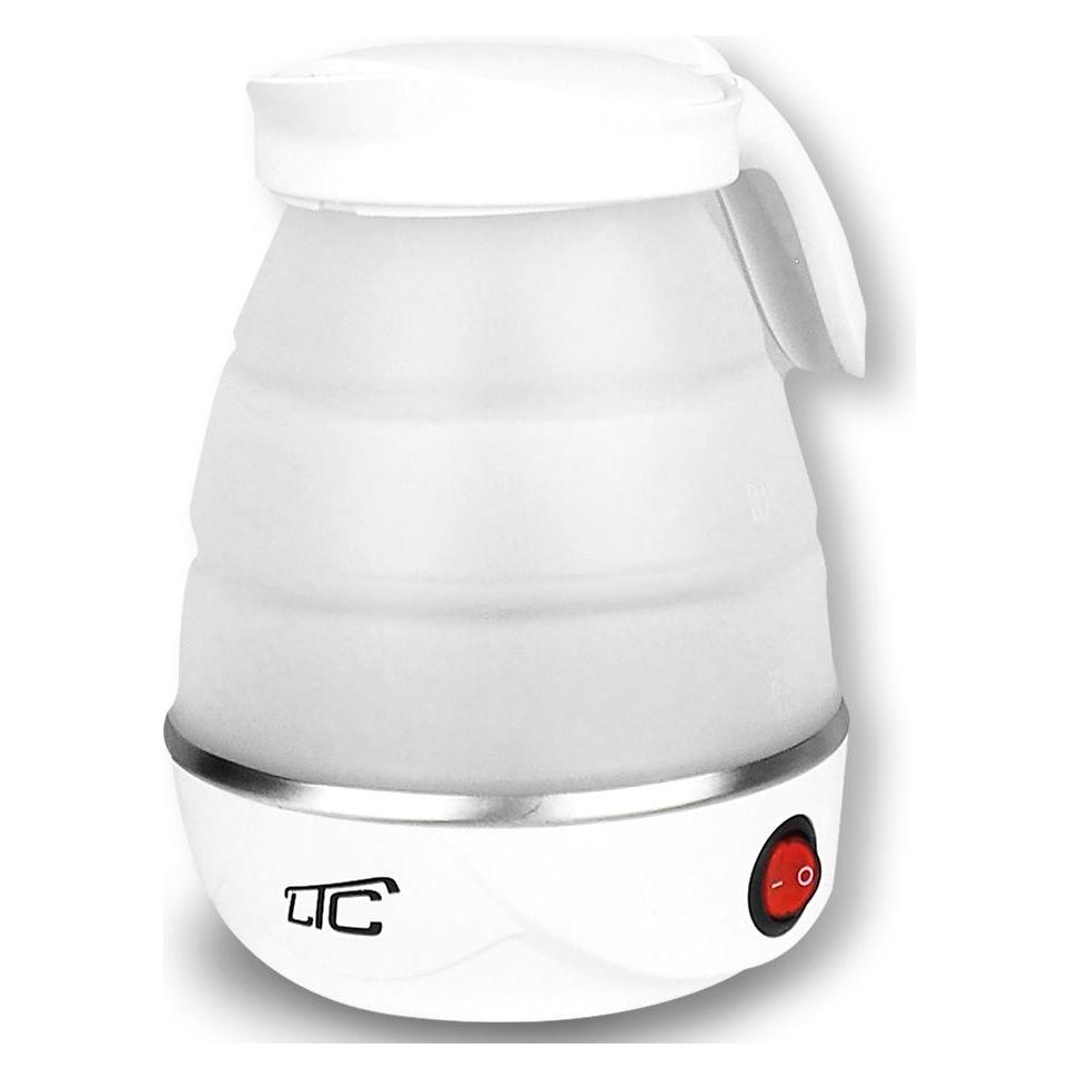 Lasmex Faltbarer Silikon-Mini-Wasserkocher weiss 220-240V/50Hz 0,6L LTC (0.60 l) (47500371)